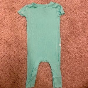 Posh Peanut Onsie | 6-9 months turquoise